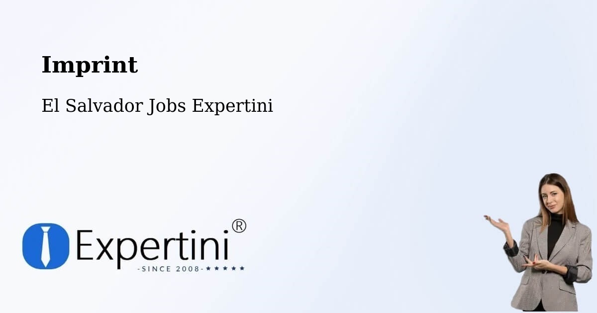 Imprint – Chinameca - El Salvador Jobs Expertini
